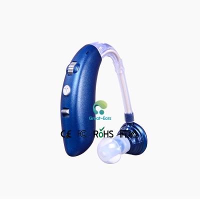 China Hot selling G25BT style rechargeable hearing aid people BTE BT eldly style for sale