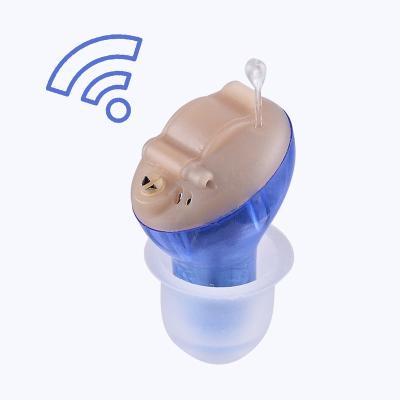 China New Hot Selling ABS Product Mini Cic Full Digital Ear Internal Hearing Aid Amplifier for sale