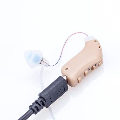 China RIC BTE CE Approved Ear Hook Health Care Product For Elderly China Ear Hearing Amplifier BTE Rechargeable Hearing Aid For Hearing Loss for sale