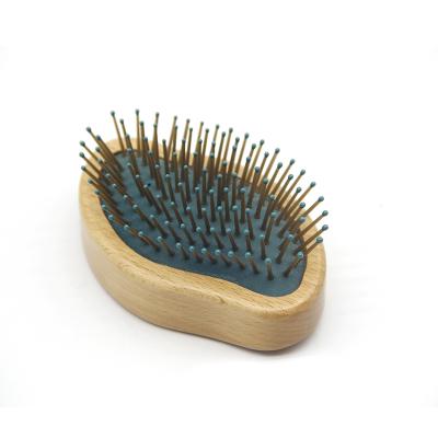 China Portable Salon Hair Brush Air Cushion Comb Beech Bristle Detangle for sale