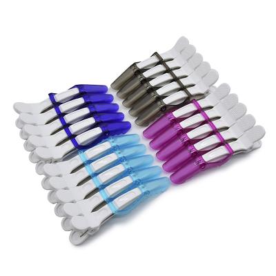 China Salon Beauty 5PCS Alligator Hair Clip For Salon Bobby Pin Hairpins Crocodile Hair Clips Women Styling Tools for sale