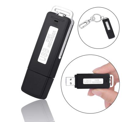 China Noise Reduction Function 2 in 1 Mini USB Pen Flash Drive Disk Digital Audio Voice Recorder 70 Hours Portable Mini Pen Audio Recording PQ131 for sale