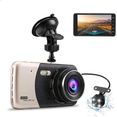 China 4 Inch HD 1080P Lens Camera Car DVR Auto Dual G-Sensor Front And Rear Dual G-sensor 170 Degree Dual Dash Cam CR11 Full Program Car DVR VCR Night Vision for sale