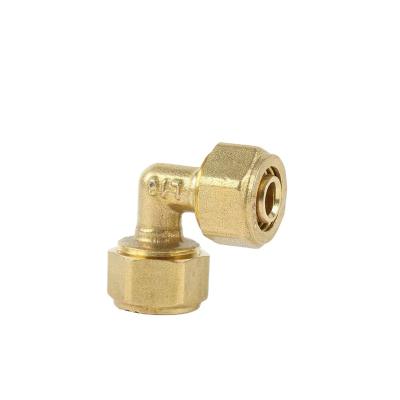 China Water Wellthing Factory Direct Solar Aluminum Plastic Conduit Brass Elbow for sale