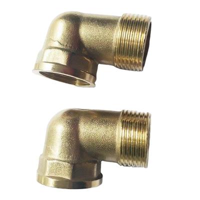 China Joint Pipe Lines Wellthing Factory Direct Sales Of All Copper Elbow 90 Degree Live Elbow Male Elbow Joint for sale