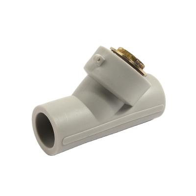 China Factory direct sales ppr pipe fittings anti-corrosion ppr water pipe fittings Wellthing cover copper filter for sale