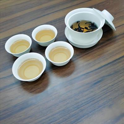 China Chinese Eco Biodegradable Paper Sugar Cane Convenient Portable Party Travel Disposable Paper Mini Tea Set for sale