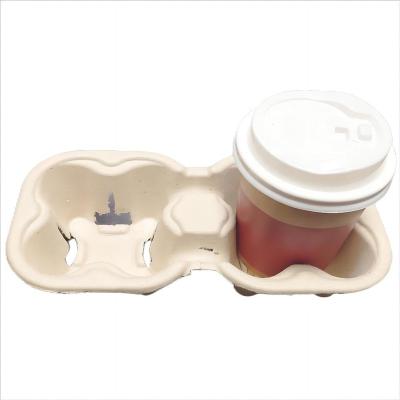 China Yisong Disposable Cheap Price Drink Coffee Paper Cup Carrier Disposable Cup Holder for sale