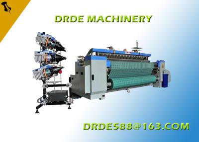 China Heavy Duty 3.0kw Motion 6 Color Air Jet Loom For Weaving Polyester Fabric for sale