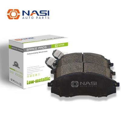 China Manufacture of NASI Brake Pad Taiwan Factory of semi-metal with low quality Korean price for sale