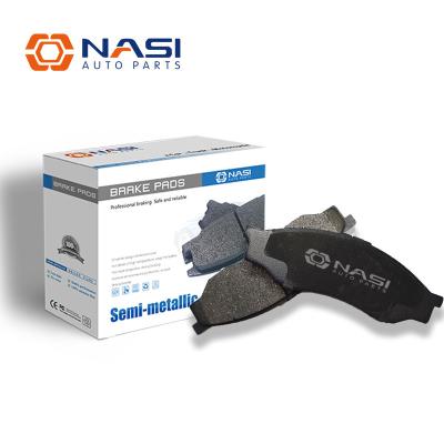 China Semi-metal NASI Factory Manufacture Korean Brake Pad with Korean Quality Low Price for sale