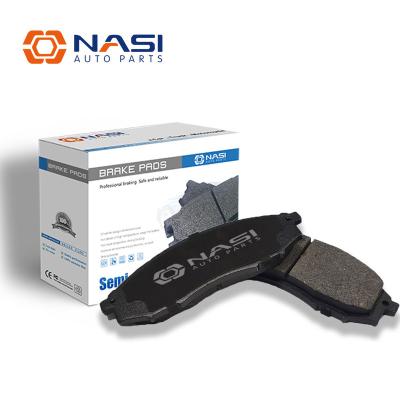 China NASI semi-metallic auto brake pad with competitive price for Korean car FORTE for sale