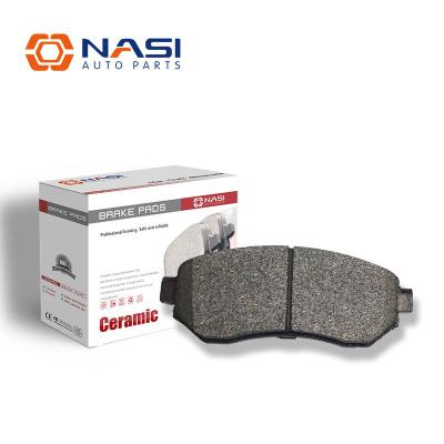 China No Noise NASI Brake Pad Automotive Part with Heat Dissipation Low Noise Durable Brake Pad for sale