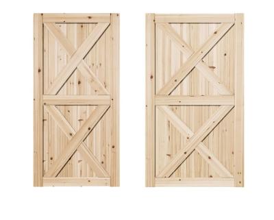 China Decoration America hot selling solid wood sliding door Interior wooden barn door soundproof interior sliding door for sale