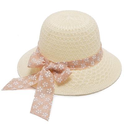 China Summer Female Hats And Caps Character Hats, Beach Straw, Panama Casual Sun With Bow Lacquer For Women, Straw Hats 2021 for sale