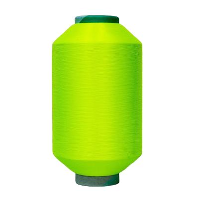 China 100% Recycled 150D/2 Polyester Filament Glow Thread Luminous Bloomers Glow Light in Dark Continuously for Embroidery Sewing for sale