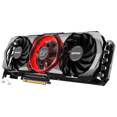 China Best Selling Workstation Graphics Card MSI GeForce RTX 3080 Video Gaming TRIO RTX 3070 3090 GB 3060 8 GB Graphics Colorful GPU for sale