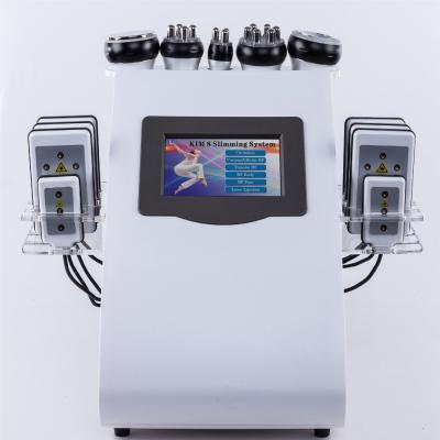 China Weight Loss Guangzhou Beauty Equipment Radio Frequency Full Body Shaper EMS RF 40K 80K 6 in 1 Cavitation Machine for sale