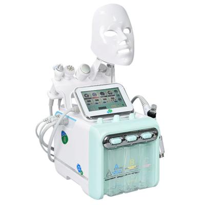 China Wrinkle Remover 8 in 1 Deep Remover Diamond Facial Professional Electric Beauty Equipment Hydraulic Hydrogen Microdermabrasion Machine for sale