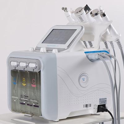 China Dye Removal Logo Hydro Diamond Whitening Spa Oxygen Jet Dermabrasion Aqua Facial Peeling Customized Machine for sale