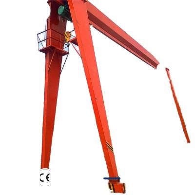 China MH model gantry crane truss electric gantry crane made single girder j&r ini cantilever service door rail mounted gantry crane price for sale