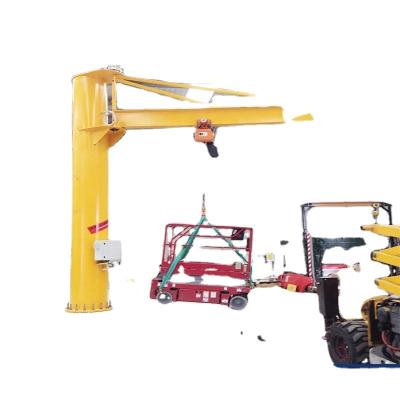 China Jib Crane Stationary Crane Attachment Jib Crane Workshop Forklift Column Telescopic Jib Crane for sale