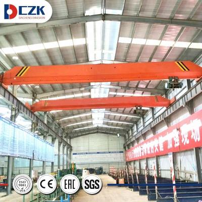 China Bridge Crane 5 Ton Electric Hoist Girder Overhead Bridge EOT Single Traveling Crane for sale