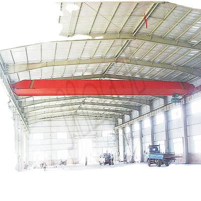 China Bridge Crane 10 Ton Top Working Single Girder Overhead Crane System Price for sale