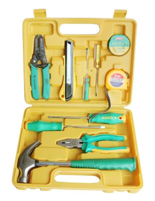 China The Hand Tool 11pcs Multi-Functional Home Hardware Hand Repair Function Tool Kit Household Combination Suit Maintenance Practical Tool Kit for sale