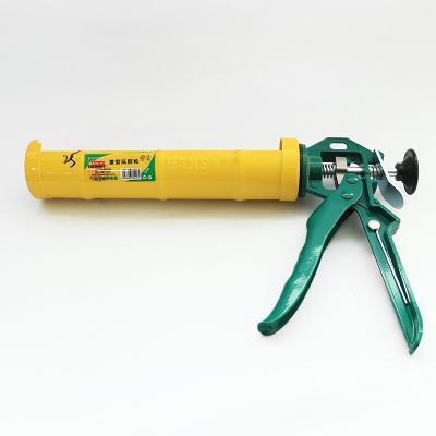 China Heavy Duty Stainless Steel Caulking Gun by HANS.w, Silicone Dripless Gun, Building Construction DIY Tools for sale