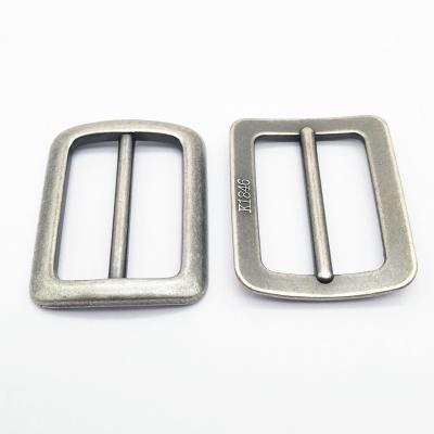 China K1846 25mm nickel free inner alloy square buckle, metal belt slider for sale