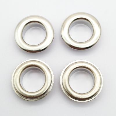 China #26 nickel free 21mm outer, 12mm inner size metal eyelet in imitation nickel color for sale