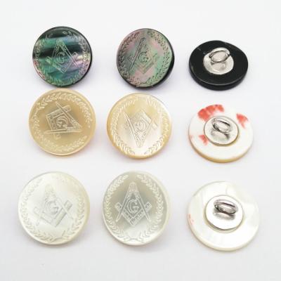 China Viable 12.5mm 20L Shell Button With Metal Leg With Customized Logo, Trocas Shell Leg Button for sale