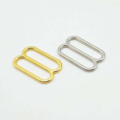 China Zinc Alloy Underwear 19mm Slider For Bra Underwear Swimwear Accessories JY-819B-19mm for sale