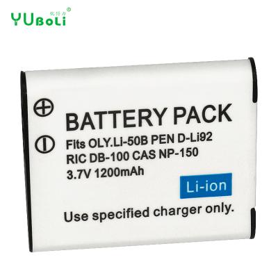 China Camera Battery 3.7V 1200mAh Li-50B Li50B for Olympus Stylus/u 1010 1020 1030 9000 9010, u TOUGH-6000 6010 6020 8000 8010 SP-800UZ for sale