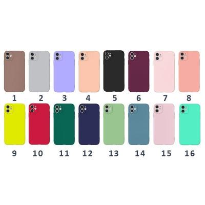 China Anti-fall factory directly supply wholesale TPU protective silicone mobile phone cover for sale