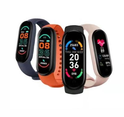 China 1:1 Global Original Xiaomi Smartband Reloj Lite MI Band 6 3G ​​Fitness Accessories Version Smartwatch Strap Wristband Smartwatch M6 for sale