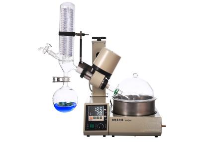 China PTFE Sealing Stepless Manual Lifting Rotary Evaporator for sale