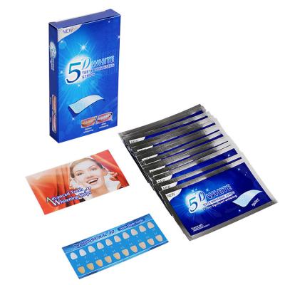 China For Home Use Private Logo Professional Home 6% HP White Advanced Tooth White Teeth Whitening Strips for sale