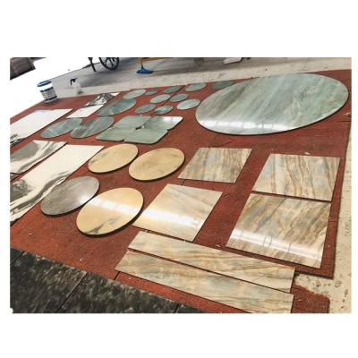 China Ultra Thin Smooth Flexible 2mm Modern Interior Natural Stone Marble Laminates for sale