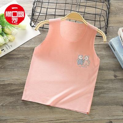 China Modal children's vest 2021 summer new children's modal sleeveless camisole for sale