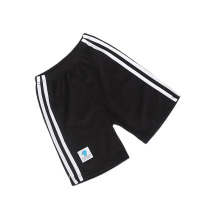 China Chemical fiber mixed mid-waist loose five-point summer boy's new shorts pants solid color sports shorts for sale