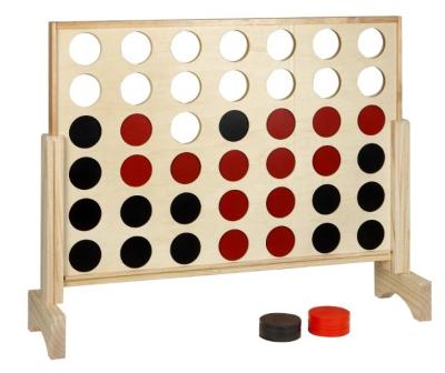 China Playing Hot Selling WOODNB Brain Game Connect Giant Wooden 4 In One Row Game Boards Fun Game For Kids for sale