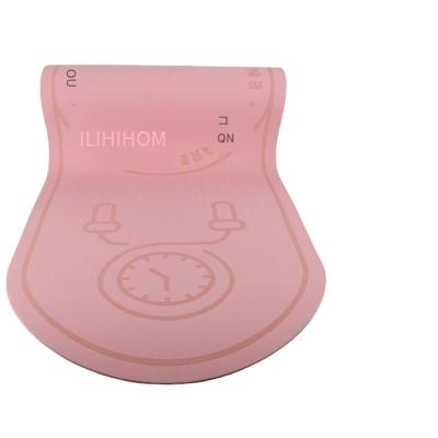 Cina TPE rosa pad di salto EG0195 Yoga Jump Rope Mat impermeabile forma quadrata in vendita