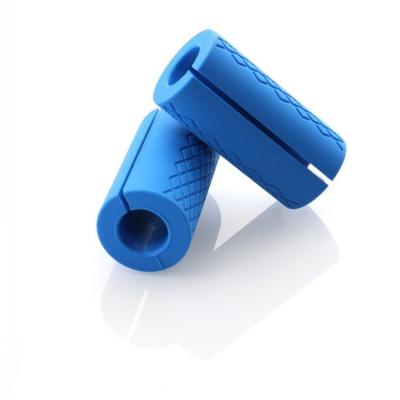 China Colorido Silica Gel Barbell agarres Garrafas de mancuernas - Adaptador de entrenamiento de fuerza de espuma en venta