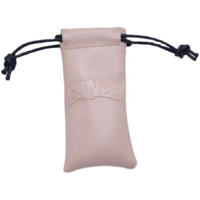 China Waterproof Drawstring Selfie Stick Packaging Bag Embossing Logo Print Eye Cream Pouch for sale