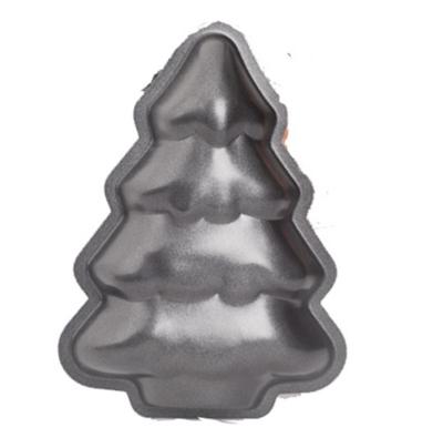 China Sustainable Christmas Tree Form Baking Tray Cookie Mold for sale