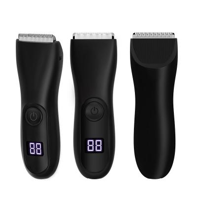 China Rechargeable Waterproof USB Car Digital Display IPX7 Electric Hair Trimmer for sale