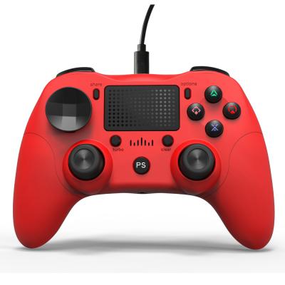 China Touch Joystick Gamepad Controller P912W Game Buttons Wired Switch Wired Gamepad Controller For PS4 for sale