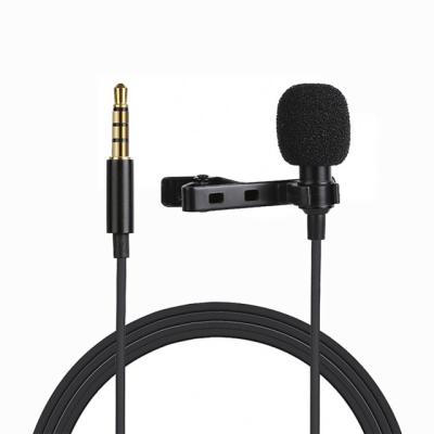 China Lavalier Microphone Youtube Interview Lavalier Easy Video-Audio Recording Removable Lapel Microphone for sale